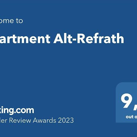 Apartment Alt-Refrath ベルギッシュ・グラートバッハ エクステリア 写真